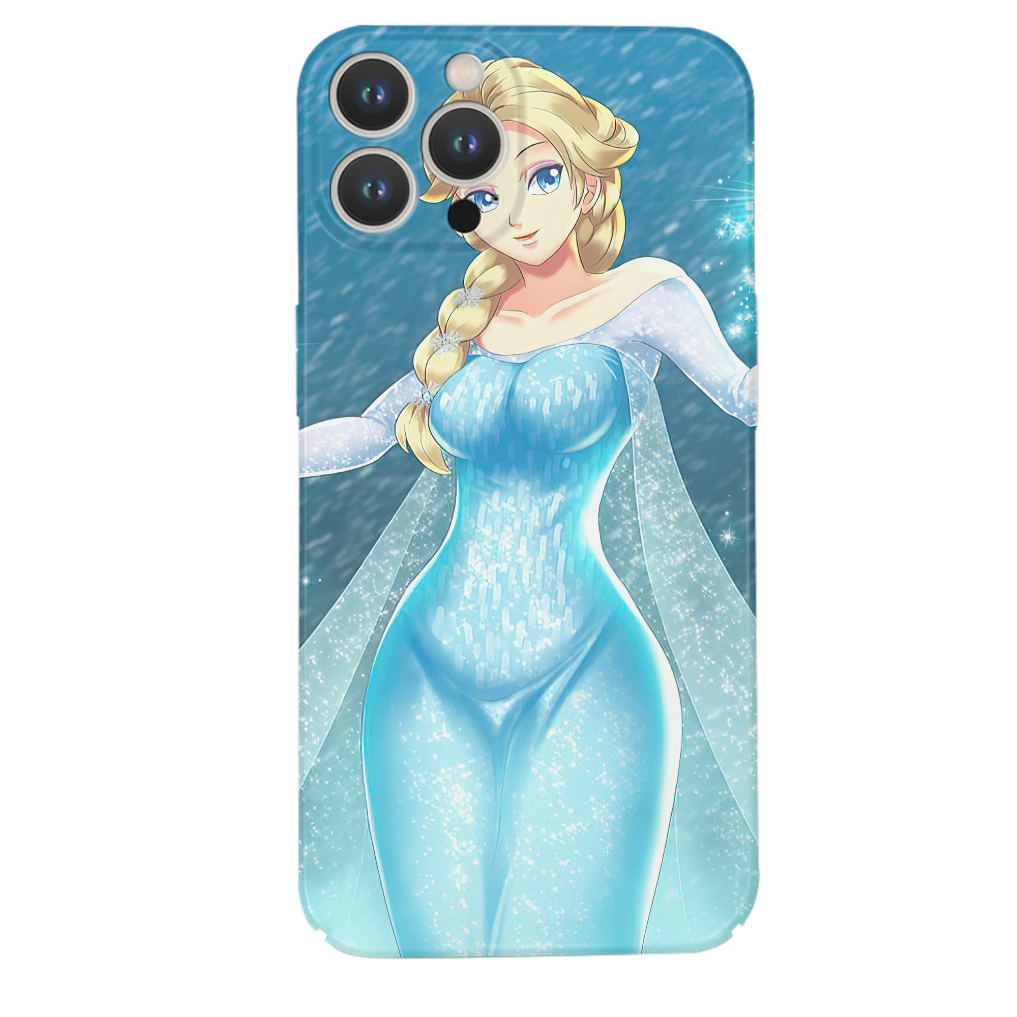 （画像用） アナと雪の女王 アンナ エルサ Frozen Anna Elsa 【iPhone 14シリーズ対応】ハードケース